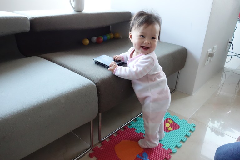 Isa's pretty pleased with herself.