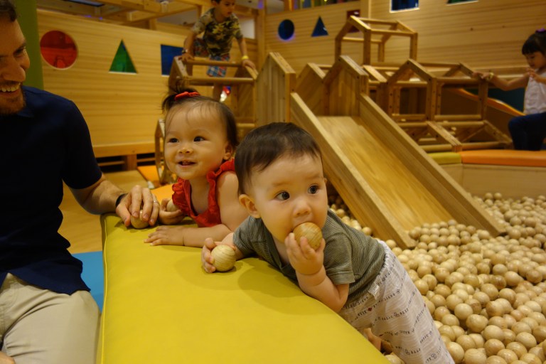 Isa and Hannah were born in the same month — July 2015 — three weeks apart.