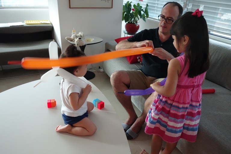 Isa finds this endlessly amusing.