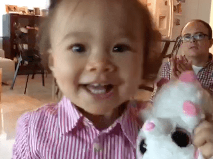 Very pleased with herself.